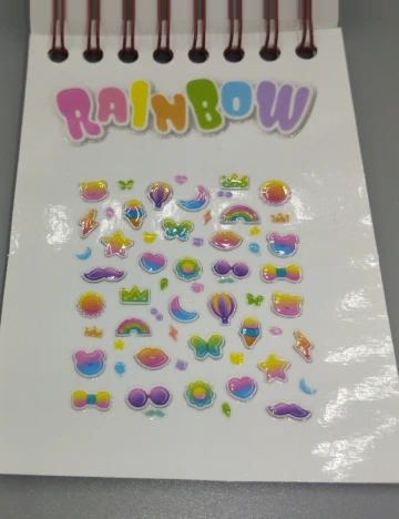 Set stickere pentru unghii Dayes, mix culori Mix culori