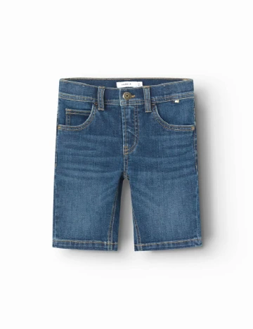Pantaloni scurti Name It, albastru