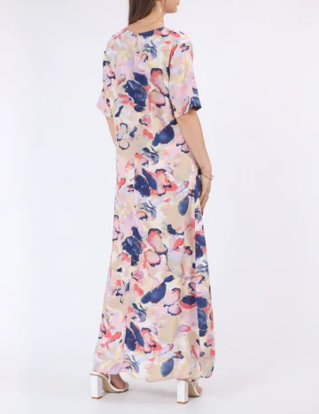 Rochie medie Pieces, mix culori