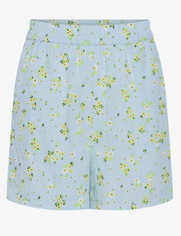 Pantaloni scurti Pieces, albastru