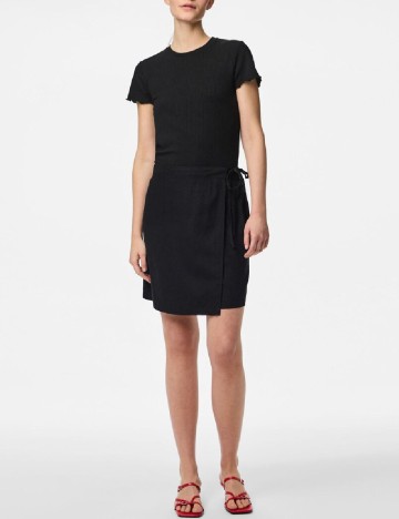 
						Fusta Pieces, negru
