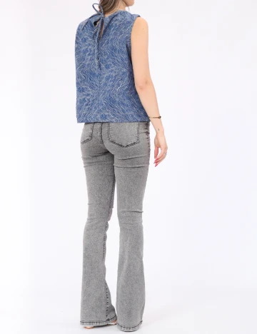 Bluza Pieces, albastru
