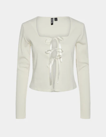 Bluza Pieces, crem