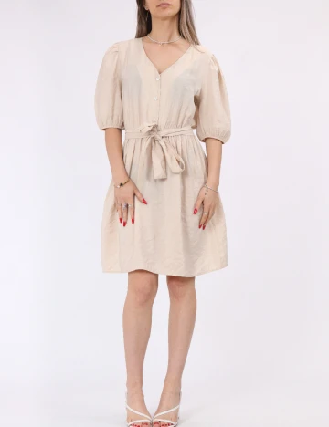 Rochie scurta Vero Moda, crem