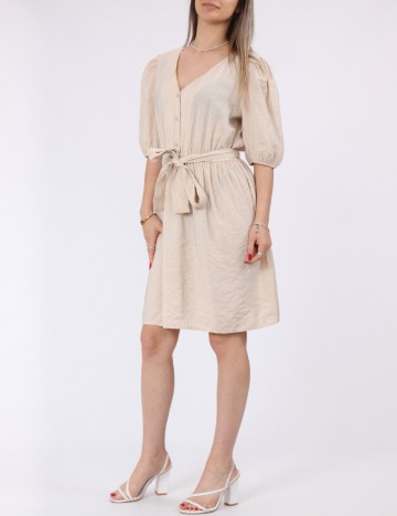 Rochie scurta Vero Moda, crem