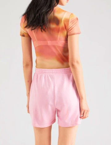 Pantaloni scurti Pieces, roz