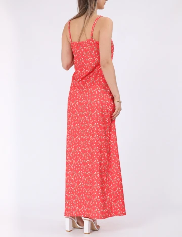 Rochie lunga Pieces, portocaliu