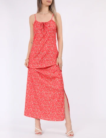 Rochie lunga Pieces, portocaliu