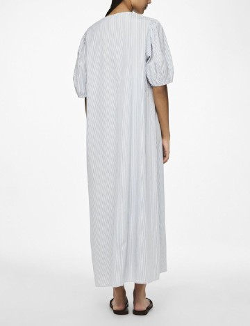 Rochie lunga Pieces, gri
