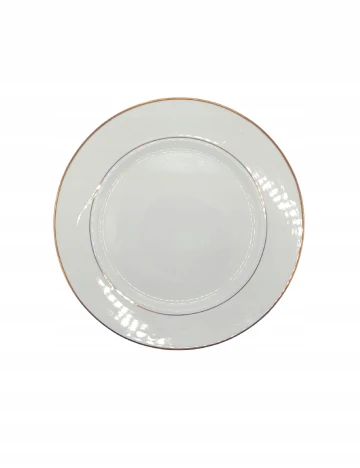 Farfurie Amely Jones, ecru Alb