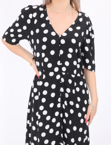 Rochie medie Vero Moda, negru