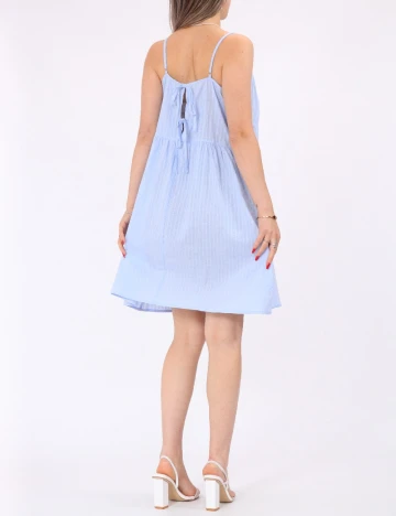 Rochie scurta Pieces, albastru