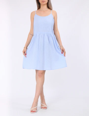 Rochie scurta Pieces, albastru