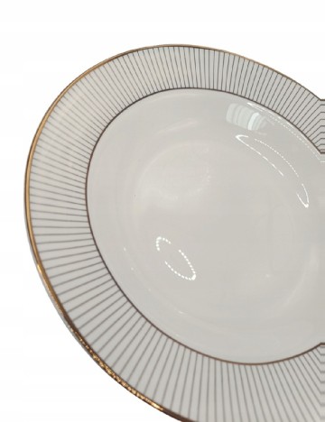 Farfurie Amely Jones, ecru