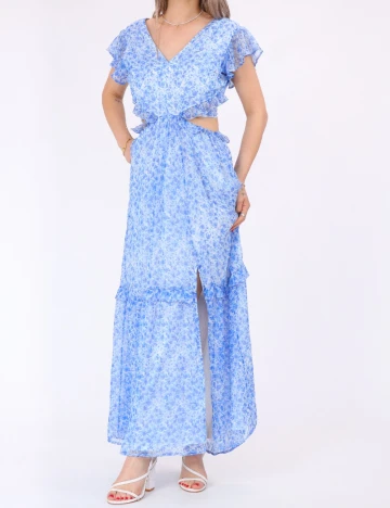 Rochie lunga Vero Moda, albastru