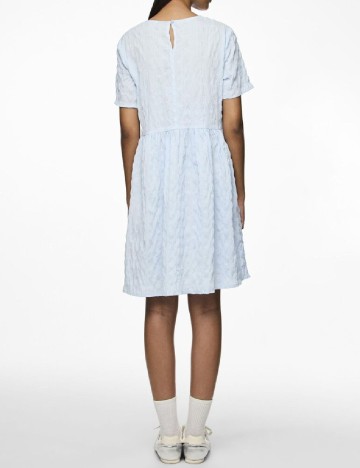 Rochie scurta Pieces, albastru