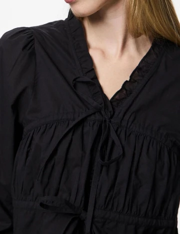 Bluza Pieces, negru