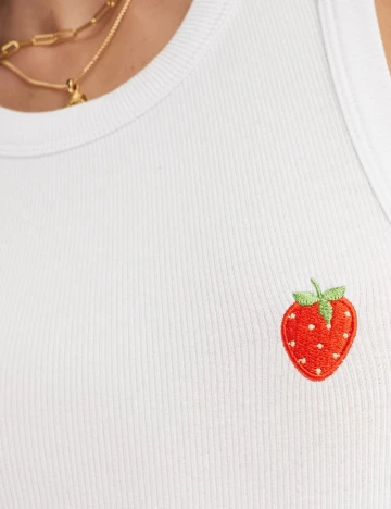 Maiou Pieces, alb Alb