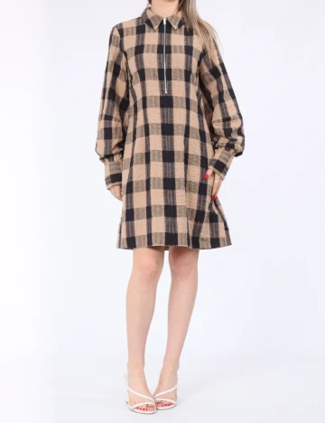 Rochie scurta Vero Moda, maro