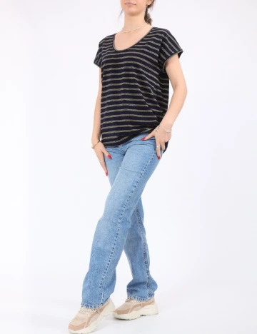 Bluza Pieces, bleumarin