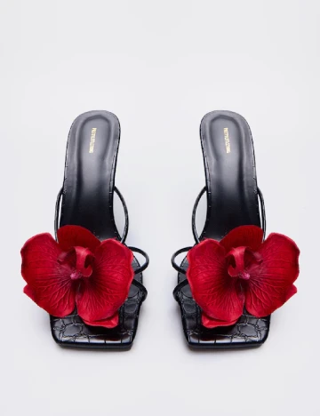 Saboti PRETTYLITTLETHING, negru