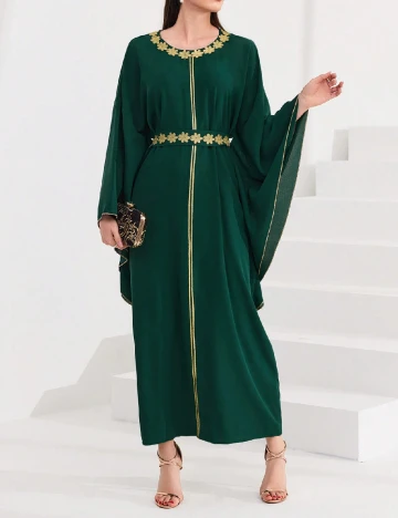 Rochie lunga SHEIN, verde