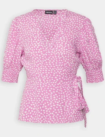 Bluza Pieces, mov