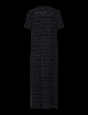 Rochie lunga Pieces, negru