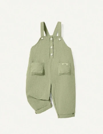 Salopeta Shein Kids, verde