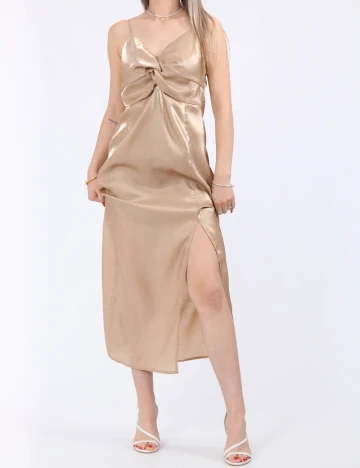 Rochie lunga Vero Moda, crem