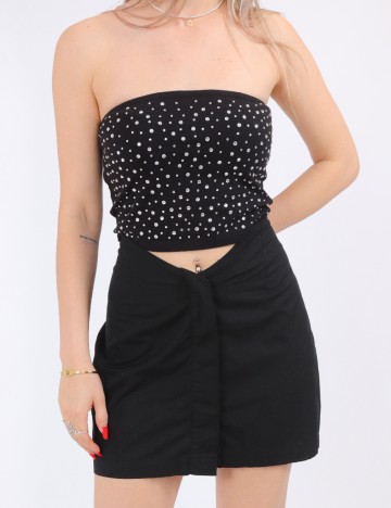 
						Fusta Vero Moda, negru