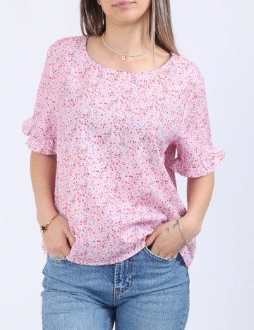 Bluza Pieces, roz Roz