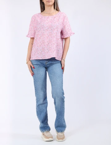 Bluza Pieces, roz Roz