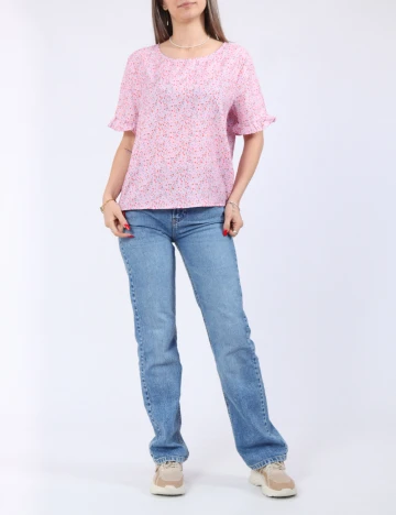 Bluza Pieces, roz Roz
