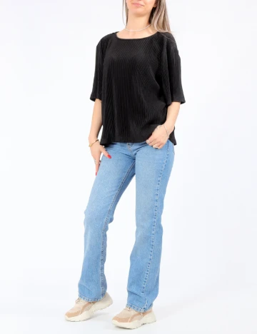 Bluza Pieces, negru