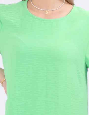 Tricou Pieces, verde