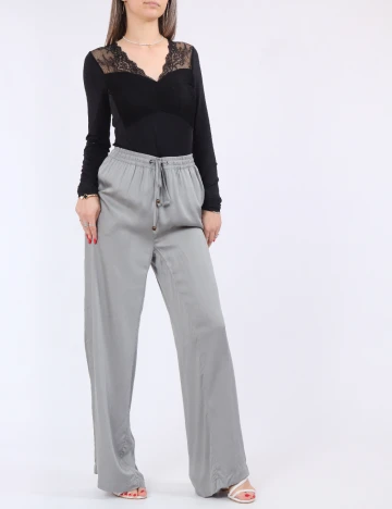 Bluza Pieces, negru