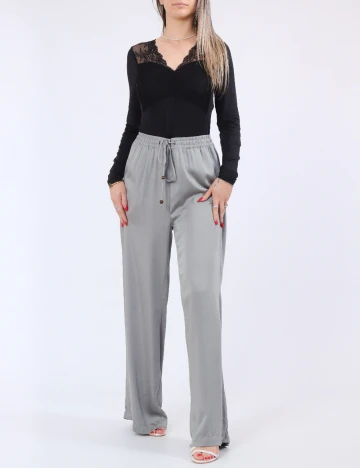 Bluza Pieces, negru