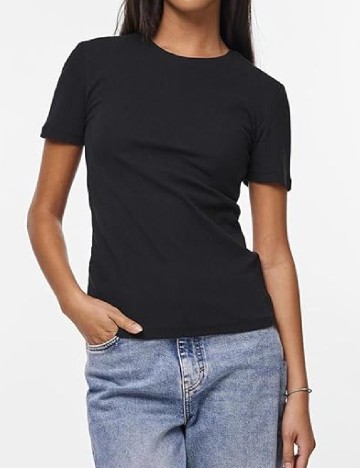 
						Tricou Pieces, negru