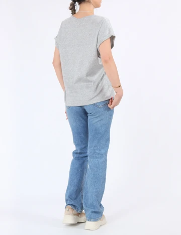 Bluza Vero Moda, argintiu
