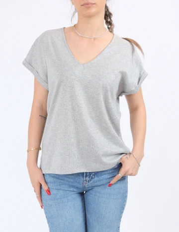 Bluza Vero Moda, argintiu