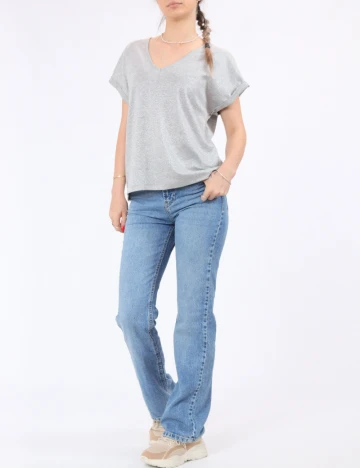 Bluza Vero Moda, argintiu