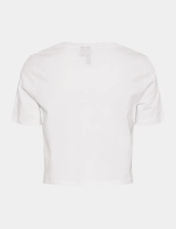 Tricou Pieces, alb
