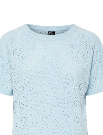 Tricou Pieces, bleu