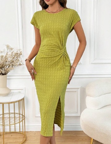 
						Rochie medie SHEIN, verde