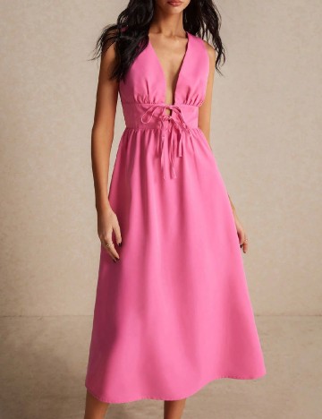 
						Rochie medie SHEIN, roz