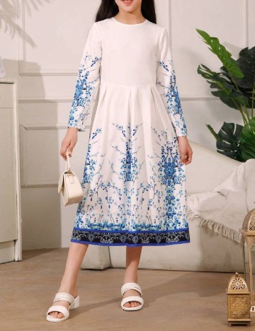 
						Rochie Shein Kids, alb