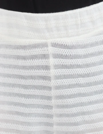 Pantaloni scurti Pieces, alb
