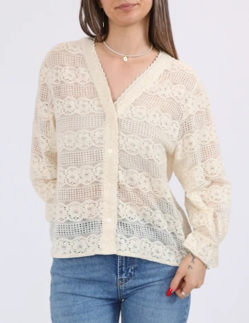 Camasa Pieces, crem