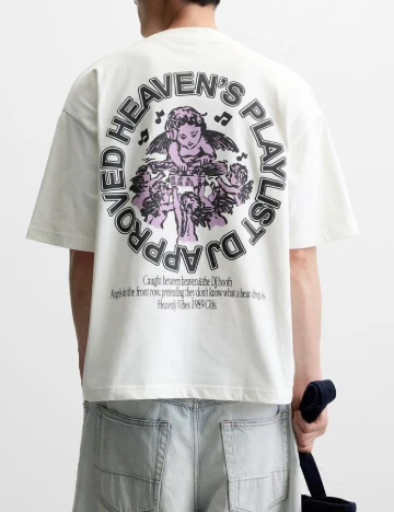 Tricou Zara, alb